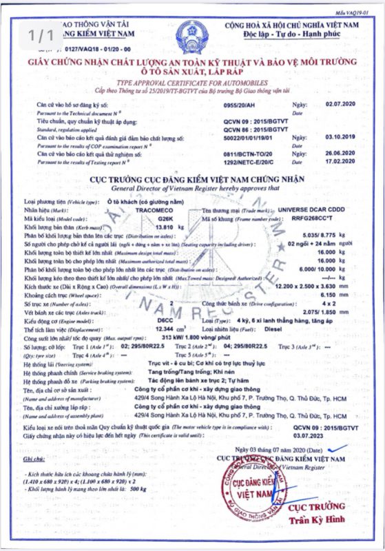 Công ty cung cấp xe hyundai county giá tốt chất lượng Việt Trì - Phú Thọ