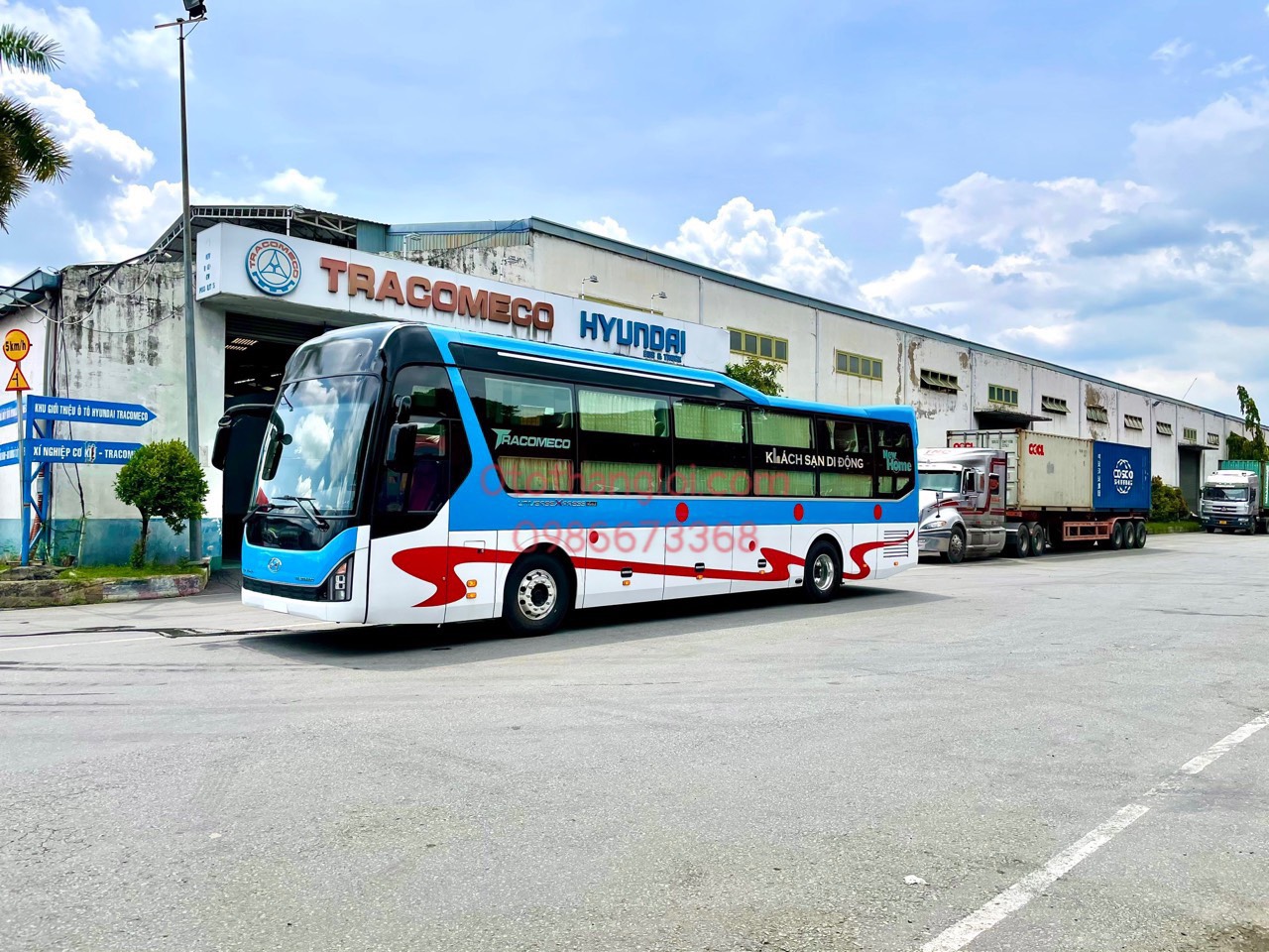 Đơn vị phân phối xe khách Tracomeco độc quyền tại Việt Trì - Phú Thọ